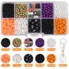 Caixa Amazon Halloween Contas de Argila Macia Material DIY Abóbora Crânio Fantasma Acessórios para Pulseira Colar