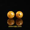 Pulseira Colar de Contas Soltas Xiao Tianran Realgar Areia Cinábrio Acessórios com Contas Cristal Amarelo Translúcido Mineral Bruto Contas Redondas de Cinábrio