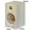 Caja de madera maciza tweeter de 1,5 pulgadas woofer de 4 pulgadas 5 pulgadas 6,5 pulgadas 8 pulgadas audio para coche caja vacía altavoz para casa