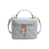 Bolso Acolchado con Cadena de Moda Estilo Coreano Nuevo Verano 2026 para Mujer, Bolso Cruzado Sencillo, Bolso Pequeño Cuadrado de un Solo Hombro