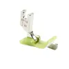 Prensatelas de plástico para automóvil plano con cuchilla SP-18, prensatelas de teflón de hierro con tope de borde derecho, prensatelas para máquina de coser plana, prensatelas tangente