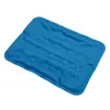 Almofada de Gelo para Pet Almofada Refrescante de Verão Desenho Urso Polar Almofada Refrescante de Gel Lavável Resistente a Rasgos Resistente a Mordidas Cama para Cachorro Almofada de Gelo para Gato