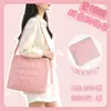 Bolsa de Mão Leve de Poliamida Enrugada de Nylon Personalizável Bolsa Tote Leve Cor Macaron Bolsa Tote de Taslan Bolsa de Lona