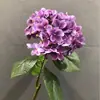 Flor Artificial Ramo Alto Toque Hortênsia Francesa Decoração Fotográfica de Luxo Leve Sala de Estar Quarto Mesa de Jantar Decoração Simples Nórdica