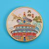 Moedas Commemorativas de Metal Souvenirs de Turismo da Cidade de Pequim Medalhão Commemorativo Estilo Chinês Criação Cultural Praça da Paz Celestial Cidade Proibida Palácio de Verão
