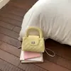 Bolsa de Mão Acolchoada com Corrente Estilo Chanel para Mulheres, Novo Modelo Primavera 2026, Bolsa de Ombro e Transversal de Alta Qualidade para o Dia a Dia