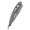 Suporte manual para lâmina de barbear em aço inoxidável de cor 74 lâminas de barbear masculina raspador de dupla face antigo reparo de sobrancelha sem lLOG