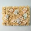 Fondo de Pared de Flores Artificiales Arreglo Floral para Fondo de Transmisión en Vivo de Influencer Hortensia Rosa Arreglo de Flores de Plástico para Sala de Transmisión en Vivo