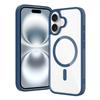 Funda para teléfono móvil Apple Set 2.0 Gruesa, transparente de TPU+PC, escudo plateado esmerilado dos en uno para Iphone16E