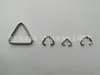 Venta Directa del Fabricante de Guangzhou Llavero Accesorios para Llavero Hebilla de Vesícula Triangular Hebilla Otras Accesorios Llavero Metal