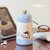 Nuevo Modelo 2025 Taza Térmica para Niñas, Alto Valor Estético, Exquisita y de Alta Gama, Compacta, Adecuada para Estudiantes Hombres y Mujeres, Taza de Bebida Directa para la Escuela