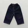 Jeans para Niños 2026 Otoño Nuevo Estilo Unisex Bebé Multicolores Pantalones Casuales Cintura Elástica Pierna Recta Suelta Pantalones Largos Modernos