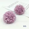 Flor de diente de león Tamaño pequeño Cebolla verde simulada Bola de crisantemo Arreglo floral Boda Flores de Año Nuevo Chino Cesta de flores DIY Caja de regalo Flores decorativas