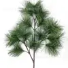 Pino de Bienvenida Bonsái, Ramas de Pino Artificiales, Pino de Belleza, Pino Arhat, Pino Penglai, Pared de Plantas Verdes de Decoración Suave de Ingeniería, Pared de Plantas Verdes