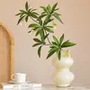 Flores Artificiais de Alta Qualidade, Decorações com Flores Artificiais, Plantas Verdes Biônicas, Vasos com Plantas Artificiais, Decorações para Sala de Estar e Mesa de Jantar Internas, Decorações Florais