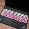 Para teclado ThinkPad Lenovo E15 membrana T15 para portátil P15v E595 computadora E585 pegatina protectora