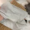 Braguitas de Encaje Floral Francés Ligeras con Control de Abdomen para Mujer, de Modal de Cintura Alta, Amigables con la Piel, Cómodas, con Triángulo Antibacteriano de Algodón Puro en la Entrepierna