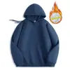 600G Casaco Pesado Huapian com Capuz Wei Yi Estampado logo Ombro Roupas de Equipe para Trabalho Roupas de Turma Roupas de Grupo Bordado com forro de fleece