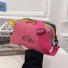 2026 Nuevo Modelo Esquema de Colores Alpaca Dopamina Bolso Cruzado de Hombro Único con Múltiples Compartimentos Bolso de Almacenamiento Bolso de Maquillaje Impermeable para Mujer