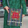 Bolsa Estilo Étnico Bosque de Piedra de Yunnan Bolso de Hombro Cruzado Tela de Tíbet Tela Nativa Tela Gruesa Bolsa Pequeña Étnica Bolsa de Baile