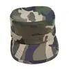 Sombrero Camuflaje Entrenamiento Militar para Niños Adultos Hombres Mujeres Estudiantes Actividad Sombrero de Sol para Exteriores Protección Laboral Entusiasta Militar Sombrero de Copa Plana Ajustable