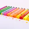 Deli 70655 Plumas de Acuarela para Estudiantes de Primaria con Sellos, Plumas de Colores Lavables para Dibujar a Mano Infantil 36 Colores