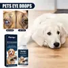 Gotas Oftálmicas FURRIYO para Mascotas - Limpieza y cuidado ocular para gatos y perros, alivia la molestia alrededor de los ojos