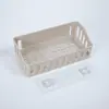 Estante de Baño sin Taladro Cesta Montada en Pared Estante de Almacenamiento de Cosméticos Cocina Baño Inodoro Almacenamiento