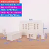 Móveis modelo mesa mesa de areia arquitetônica material diy feito à mão miniatura ornamentos internos cena mini cadeira