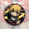 Ataque gigante anime periférico emblema 58mm emblema Allen sanqi liwell soldado longo segundo cos presente