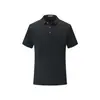Camisa polo verão manga curta gola de camisa colarinho branco roupa de trabalho logo estampado imagem bordada camisa publicitária