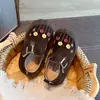 Zapatos para niñas para primavera y otoño, zapatos Birkenstock, zapatos de piel para bebé niña, zapatos de princesa, zapatos para caminar de suela blanda para bebé, versátiles