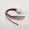Conector impermeable Tipo-C Tipo-c 6p tipo de presión directa asiento hembra impermeable por inyección de pegamento