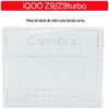 Para iQOO Z9 Turbo Lens Film Arc Edge Glass Film IQOO Z9 Filme Temperado Arc Edge Lens Film