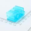 Compatível com Lego Blocos de Construção de Partículas Grandes Acessórios Peças a Granel Transparente Azul 4 Buraco 8 Furos Luz Peças Luminosas Blocos de Construção Brinquedo