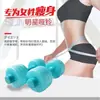 Mancuernas para mujeres, equipo de fitness para el hogar, entrenamiento abdominal, barra, pesa rusa, mancuernas para niños y adolescentes, mancuernas pequeñas para mujeres, par de 2 kg