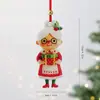 Shengyuan Nuevo Plano Soldado de Papá Noel Adornos para Árbol de Navidad de Hierro Forjado Accesorios de Decoración Navideña DIY Venta al por Mayor