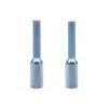 Tornillos de Muesca para Girar a Mano M3M4M5M6 Cabeza Plana Phillips Galvanizados Tornillos de Cabeza Única para Girar a Mano Tornillos Ajustables de Liberación Rápida