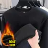 Sudadera cálida gruesa de felpa con grano de maíz europeo para hombre 2026 Otoño Invierno Nueva Sudadera Casual para Hombre