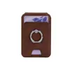 Soporte Magnético Magsafe para Tarjetas de Moda Transfronterizo con Anillo Almacenamiento Conveniente Id Cuero Exquisito Soporte para Tarjetas Listo para la Venta