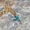 Excavadora Personalizada Máquina Zanjadora Doble Cadena Máquina Zanjadora Multifunción Ranuradora de Piedra para Bordes de Carretera