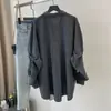 Camisa de Cuadros Talla Grande para Mujer, Top Holgado de Manga Larga de Longitud Media con Nuevo Diseño de Espiga para Primavera y Otoño, Lista para Enviar