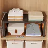 Estante Organizador de Capas para Almacenamiento de Armario Extensible para Ropa Estante Desplegable para Armario Utilización del Espacio Estante para Zapatos