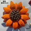 Decoração de Parede de Insetos em Ferro Forjado Estilo Pastoral Decoração de Pátio Jardim de Infância Flores Abelhas Joaninhas Borboletas Ornamento Criativo para Pendurar ao Ar Livre