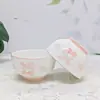 Tigelas e Pratos de Cerâmica para Uso Doméstico, Tigelas para Refeição, Tigelas para Macarrão, Pratos de Servir, Cor Sob Esmalte, Tigelas e Pratos Fofos de Morango, Tigelas para Arroz, Pratos para Frutas