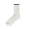Calcetines coreanos shesaidthat de estilo japonés, marca conjunta Red Riding Book, de doble aguja y línea gruesa, para hombre y mujer.