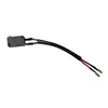 Venta al por mayor de fábrica accesorios para motocicletas microinterruptor de dos cables cabeza redonda soporte cableado microinterruptor sin bloqueo