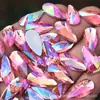 9*18Mmab Color Gota de Agua Rhinestones Acrílicos Rhinestones de Fondo Plano para Joyería Manualidades Decoración Accesorios de Ropa Materiales DIY