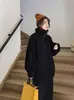 Outono e Inverno Novo Estilo Coreano Solto Estilo Preguiçoso Casaco de Lã de Cordeiro Tendência Veludo de Cordeiro Imitação Ins Versátil Blusa de Moletom para Mulheres