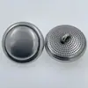 Sombrero de Paja Botones Cosidos a Mano Estilo Sencillo Abrigo de Cuero Suéter Cortavientos Abrigo Botones Metálicos Sentido Superior